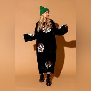 Dressed in LaLa tiger dress